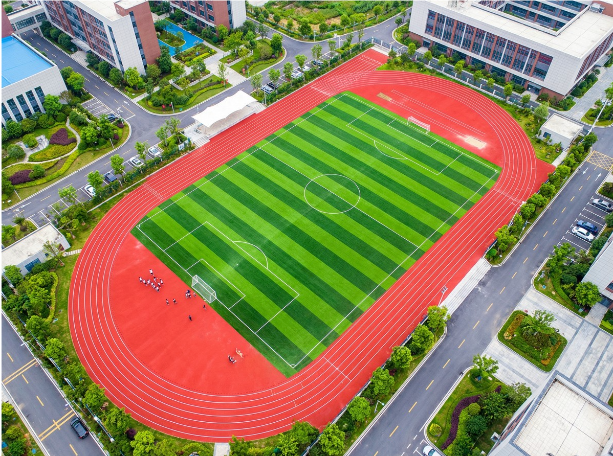 镇江市硅PU篮球场学校塑胶跑道 - 方案